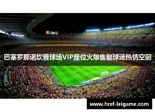 巴塞罗那诺坎普球场VIP座位火爆售罄球迷热情空前 巴塞罗那诺坎普球场VIP座位火爆售罄球迷热情空前