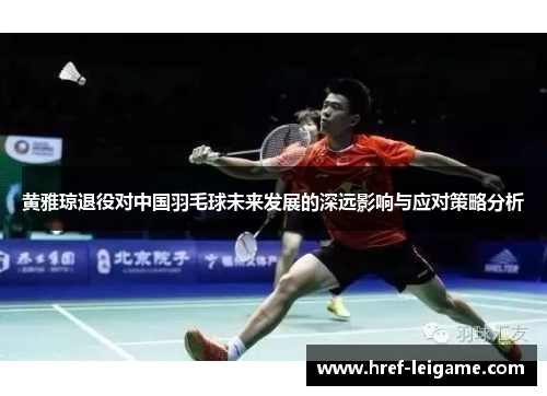 黄雅琼退役对中国羽毛球未来发展的深远影响与应对策略分析